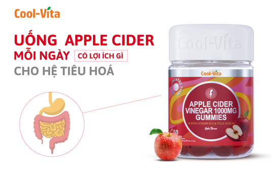 Uống Apple Cider Mỗi Ngày Có Ích Gì Cho Hệ Tiêu Hóa?