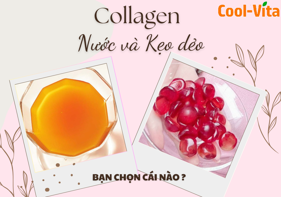 Kẹo Dẻo Collagen Và Nước Uống Collagen: Ưu Điểm Và Nhược Điểm