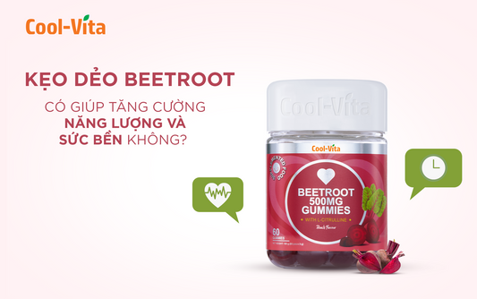 Kẹo Dẻo Beetroot Có Giúp Tăng Cường Năng Lượng Và Sức Bền Không?