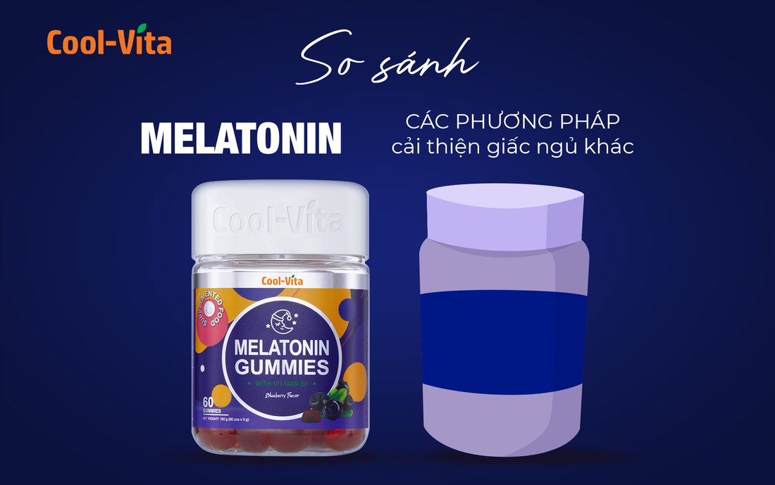 So Sánh Melatonin Và Các Phương Pháp Cải Thiện Giấc Ngủ Khác