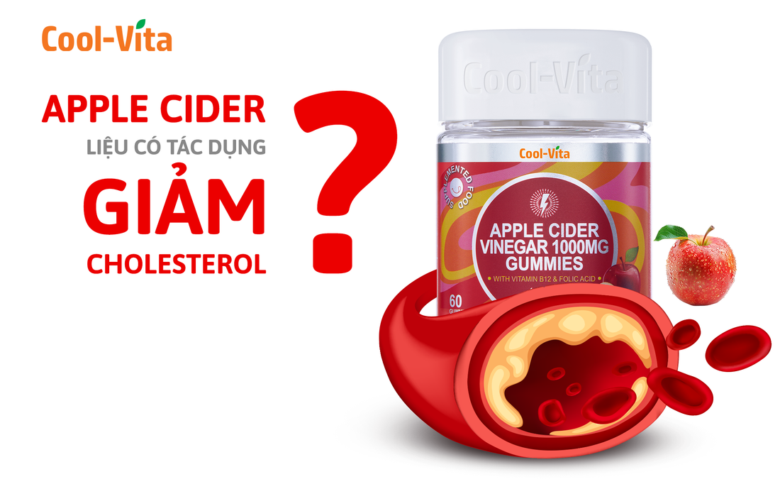 Apple Cider Liệu Có Tác Dụng Giảm Cholesterol?