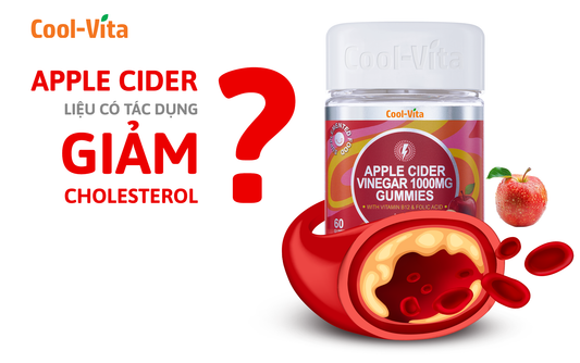Apple Cider Liệu Có Tác Dụng Giảm Cholesterol?
