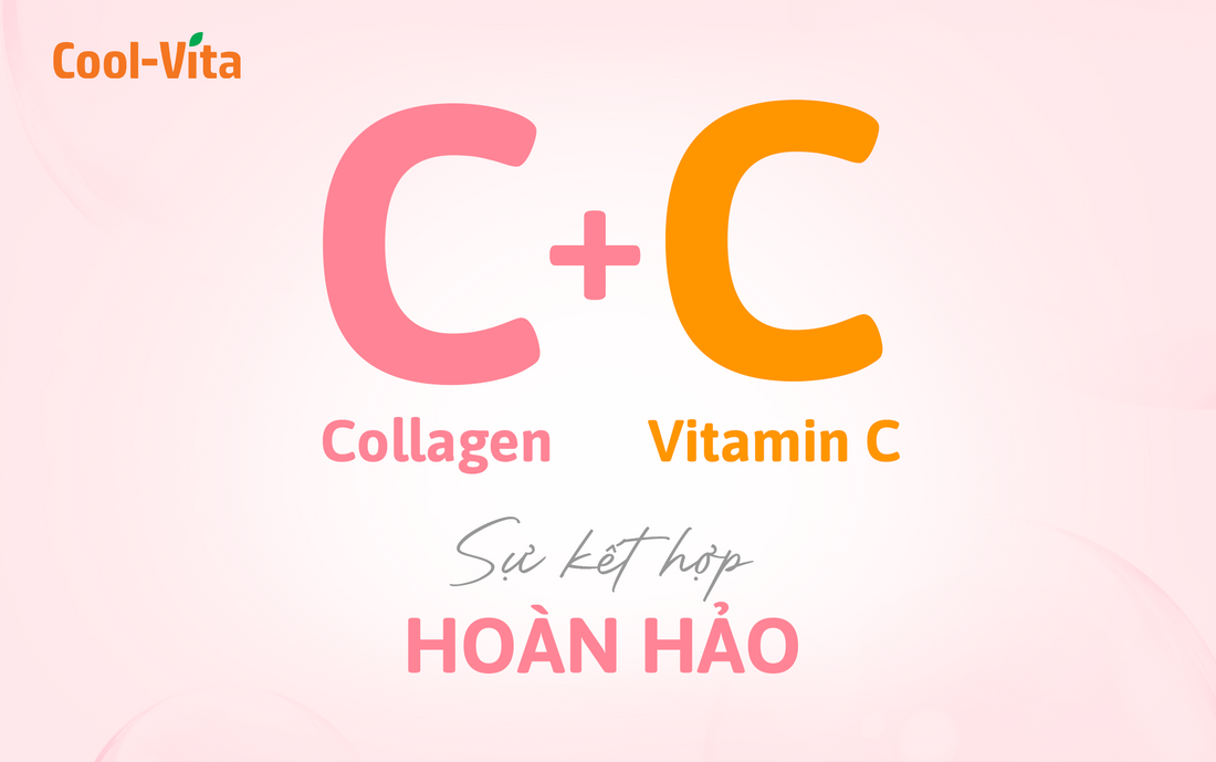 Collagen + Vitamin C: Sự Kết Hợp Hoàn Hảo Cho Làn Da Khỏe Mạnh