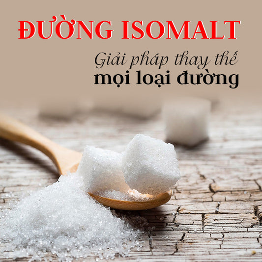 Isomalt - Đường Thay Thế Tự Nhiên: Lợi Ích, Tác Hại và Đối Tượng Sử Dụng
