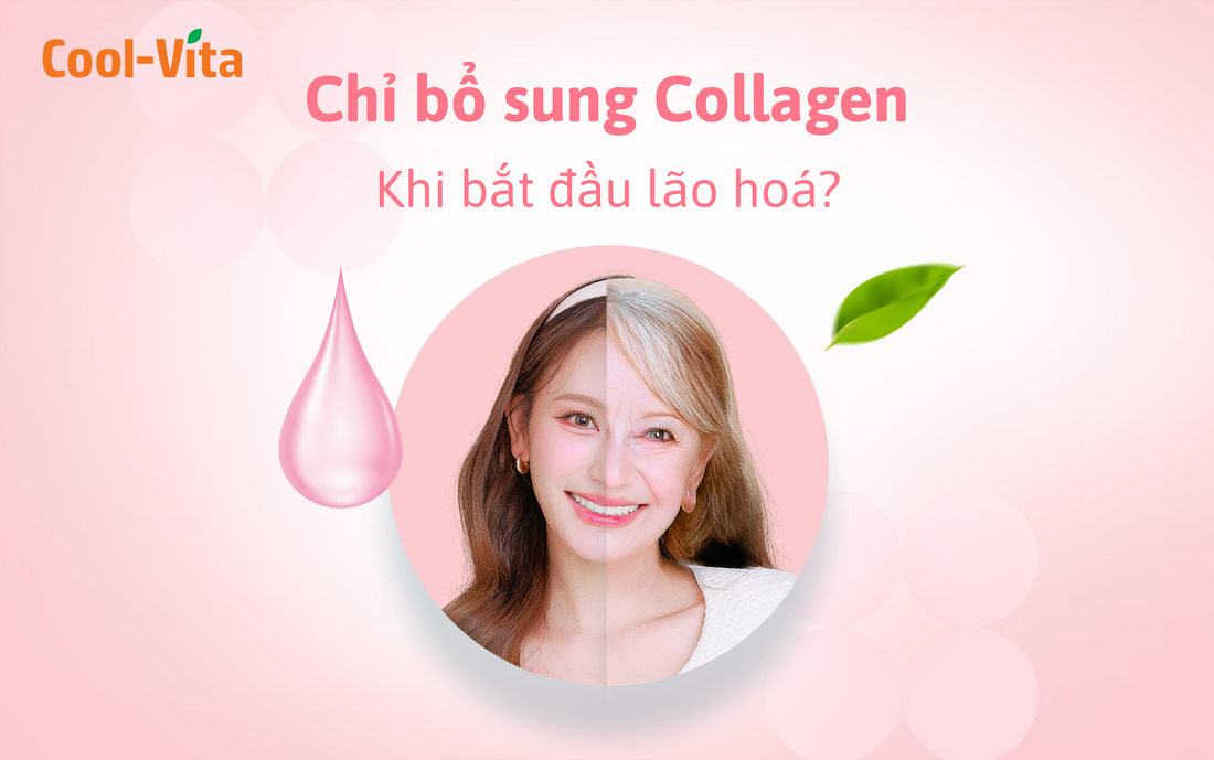 Chỉ Nên Bổ Sung Collagen Khi Bắt Đầu Lão Hóa?