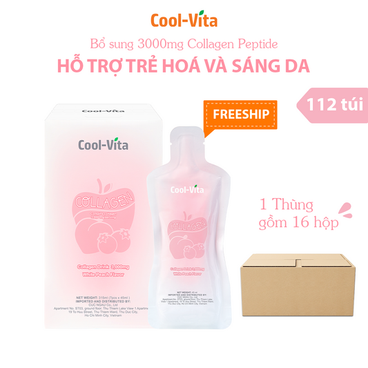 Collagen Peptide 3000mg , 1 thùng ( 16 hộp )