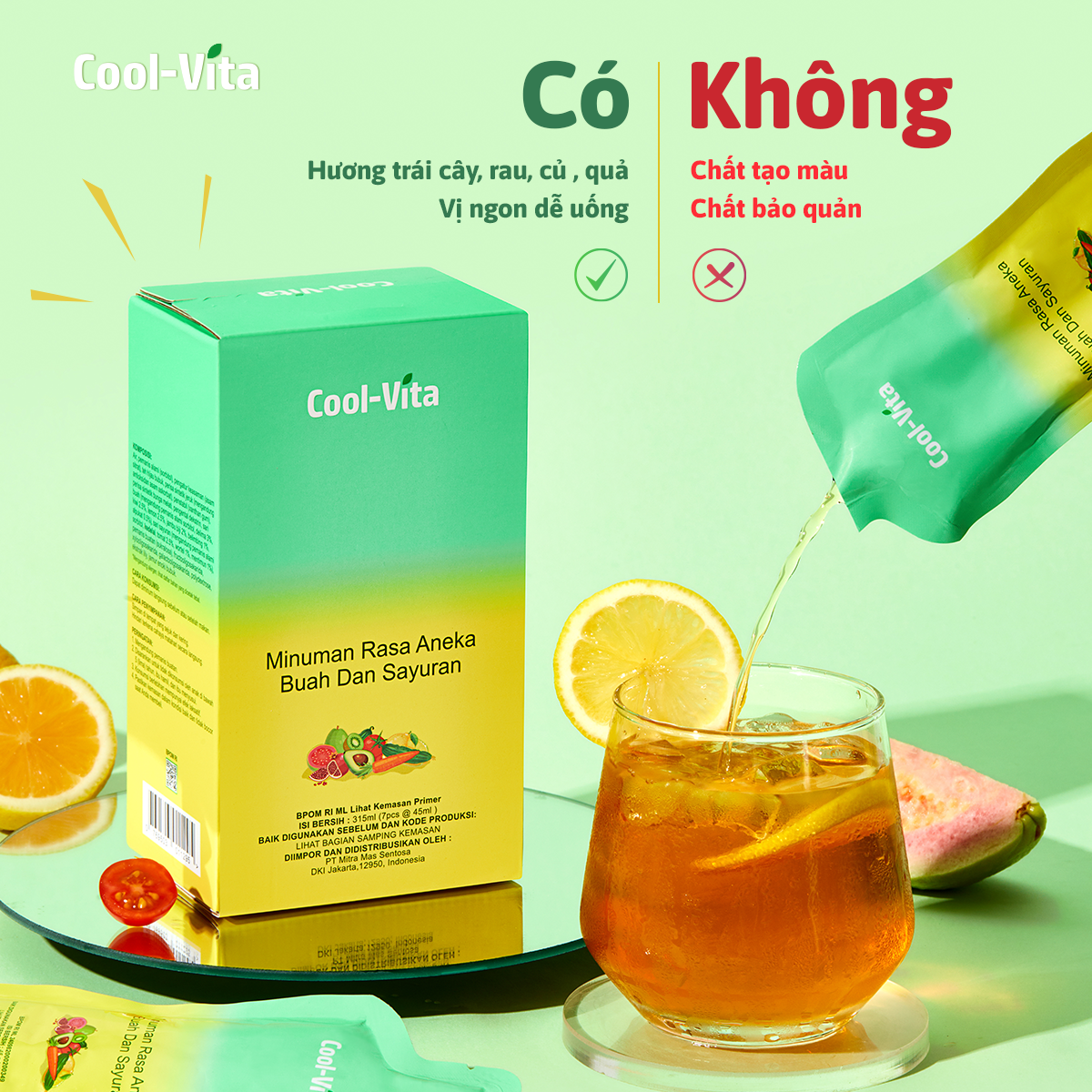 Enzyme Slimkeep Coolvita - 5 thùng ( 80 hộp )